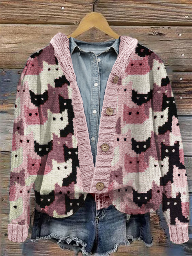 Cardigan au style vintage intemporel