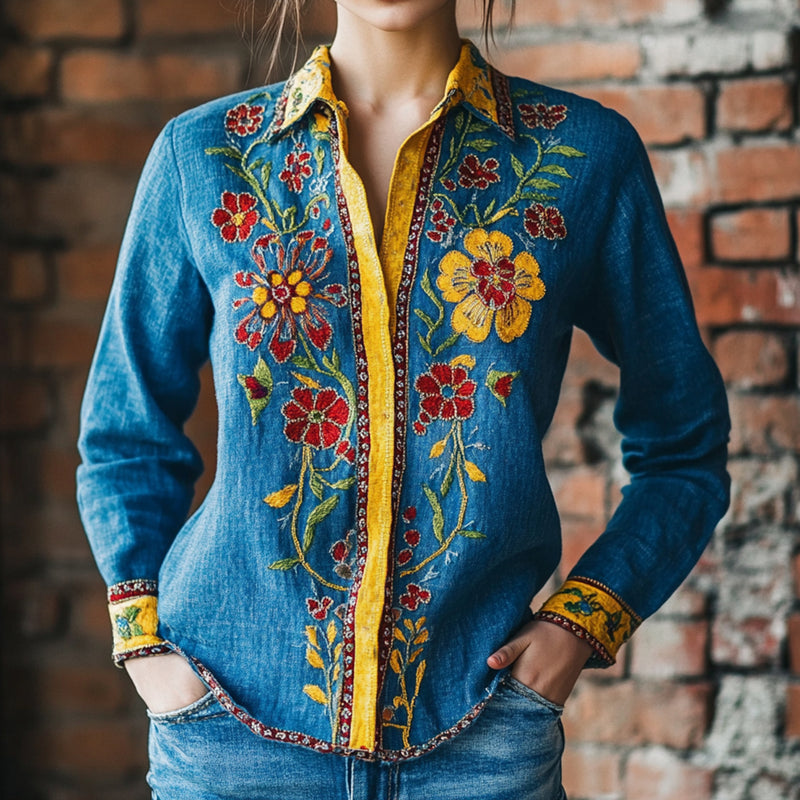 Chemise au design gracieux