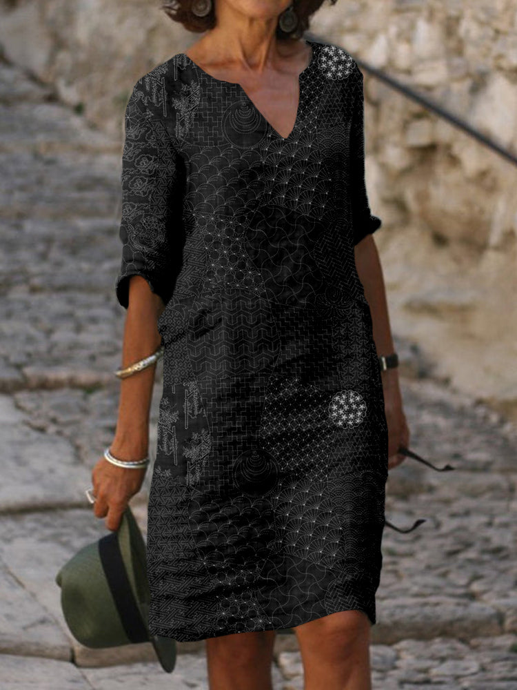 Robe au design classique
