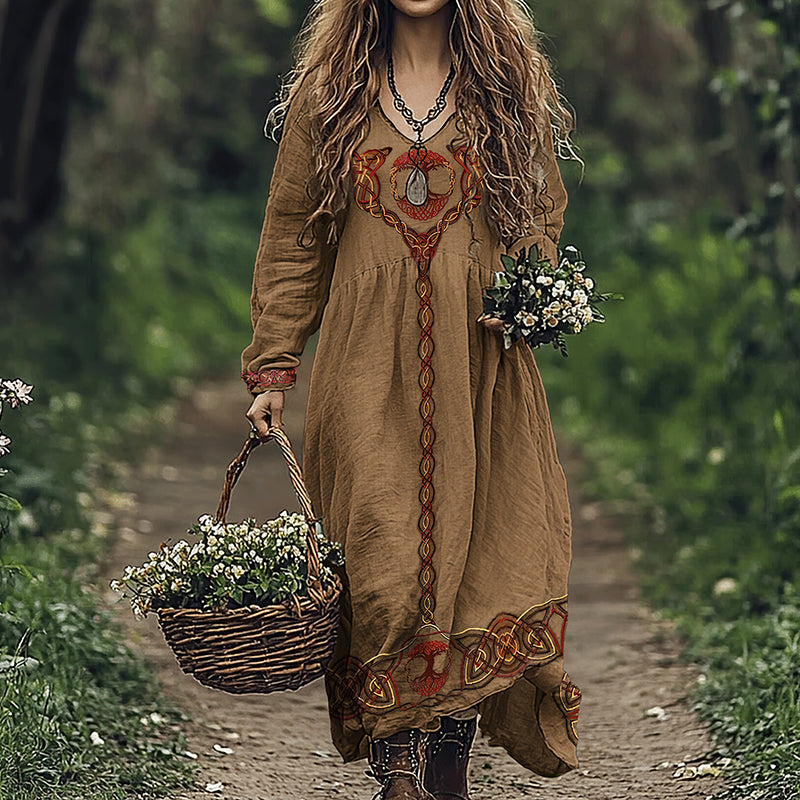 Robe au design réfléchi
