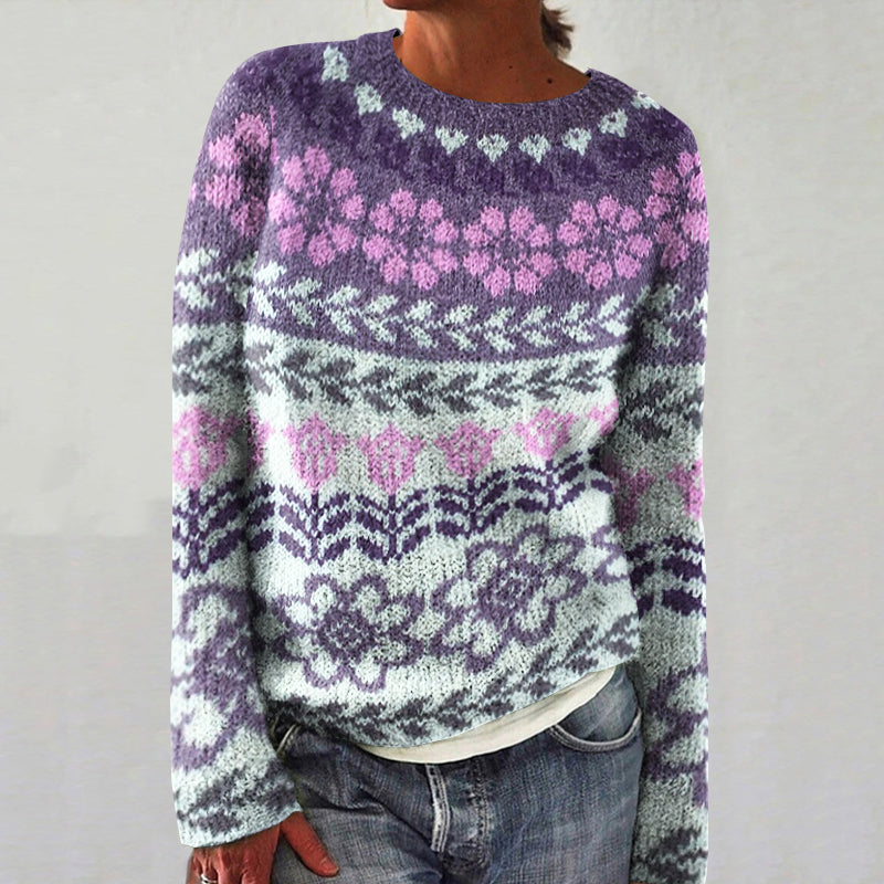Pull au style vintage intemporel