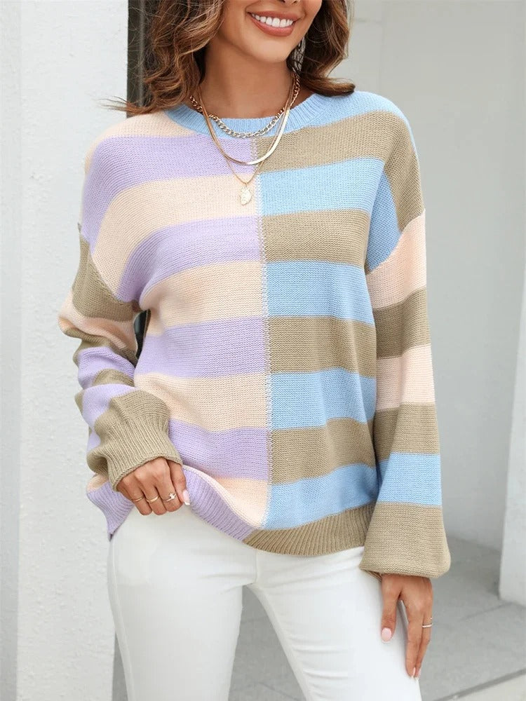 Pull au design réfléchi