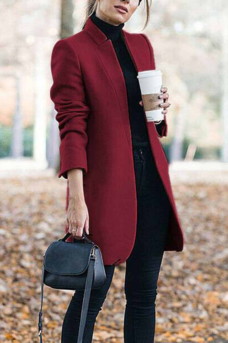 Manteau au design réfléchi