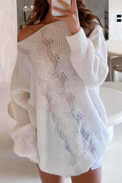 Pull au style vintage intemporel