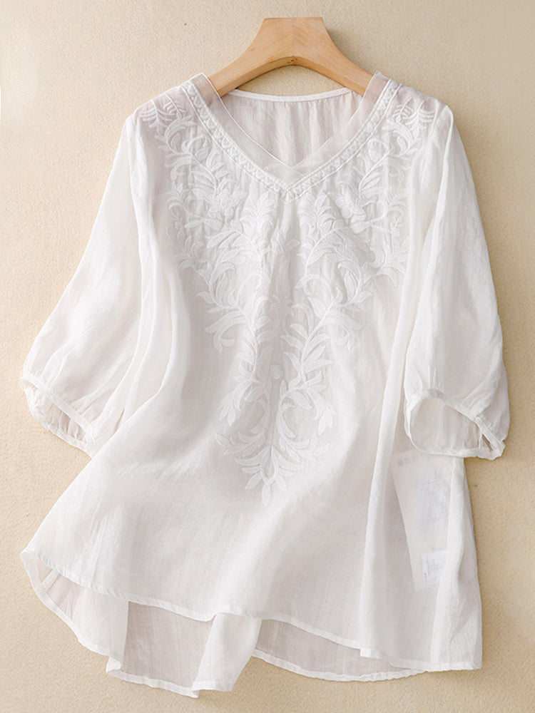 Chemise au style vintage intemporel