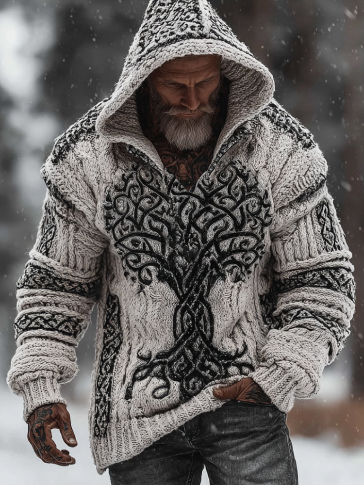 Pull au design réfléchi
