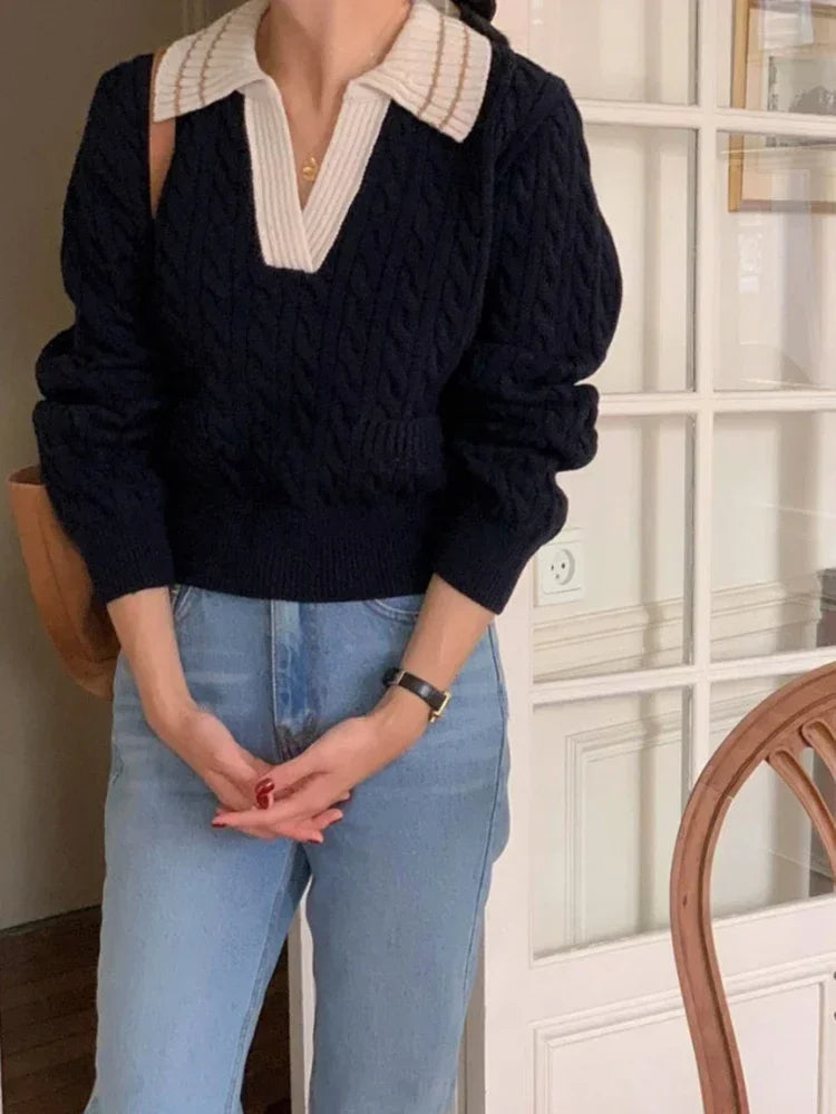 Pull au style vintage intemporel