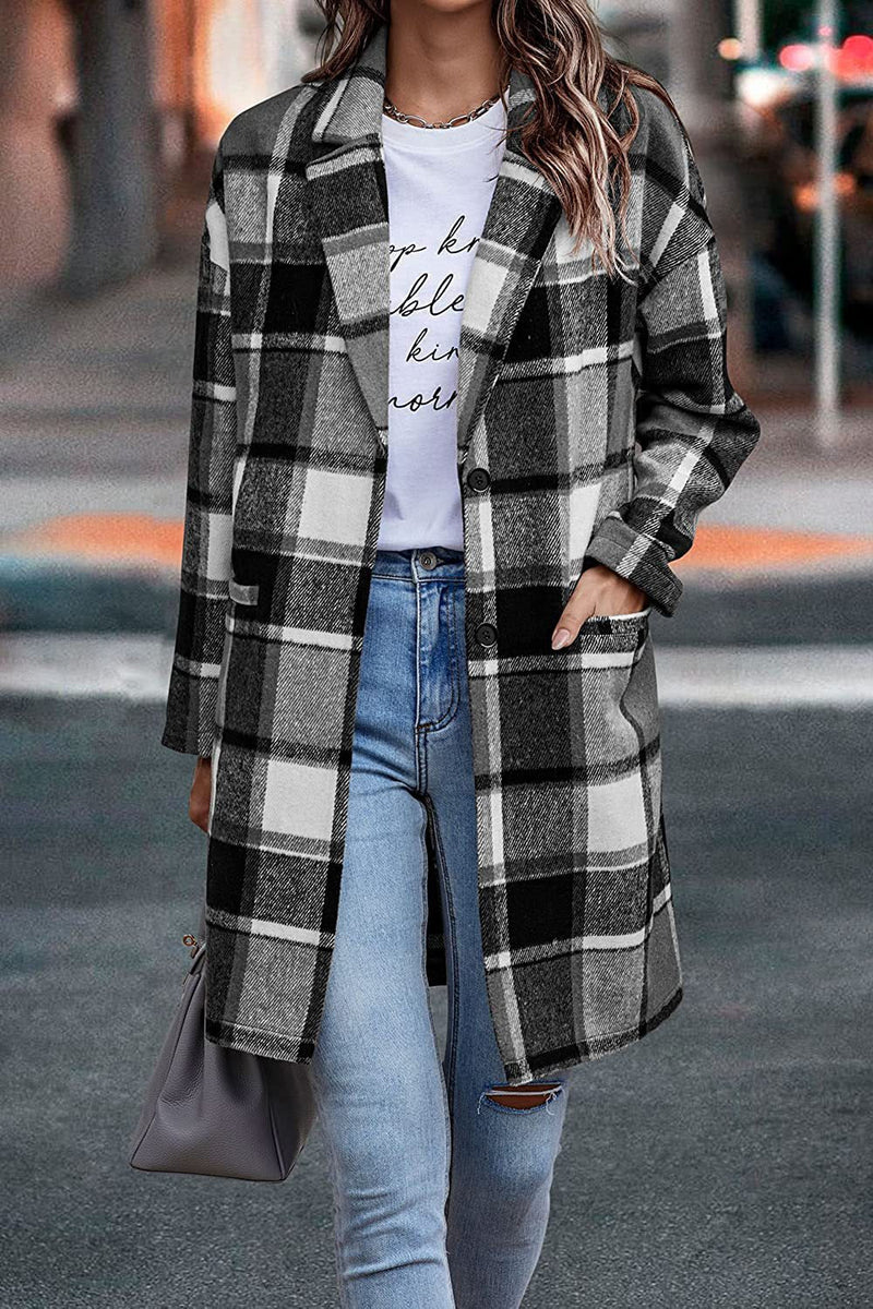 Manteau au style vintage intemporel