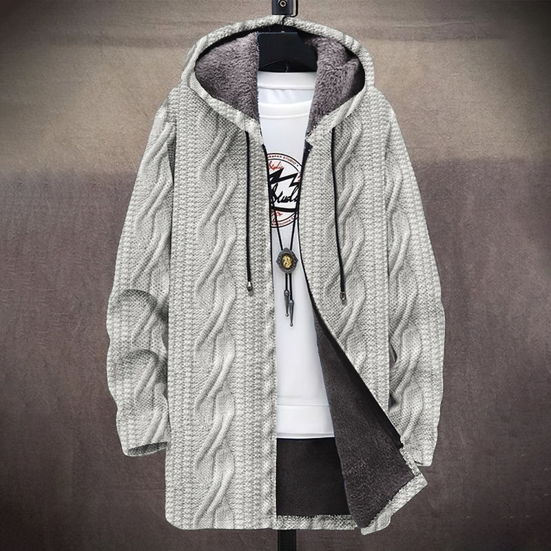 Manteau au design réfléchi