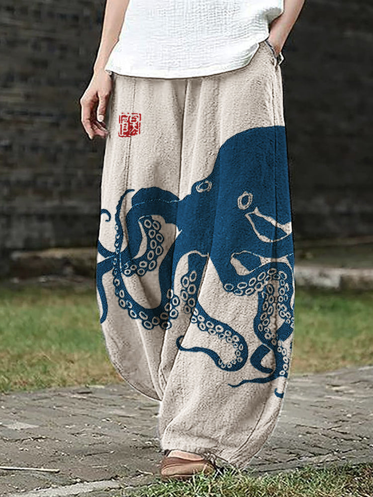 Pantalon au design réfléchi