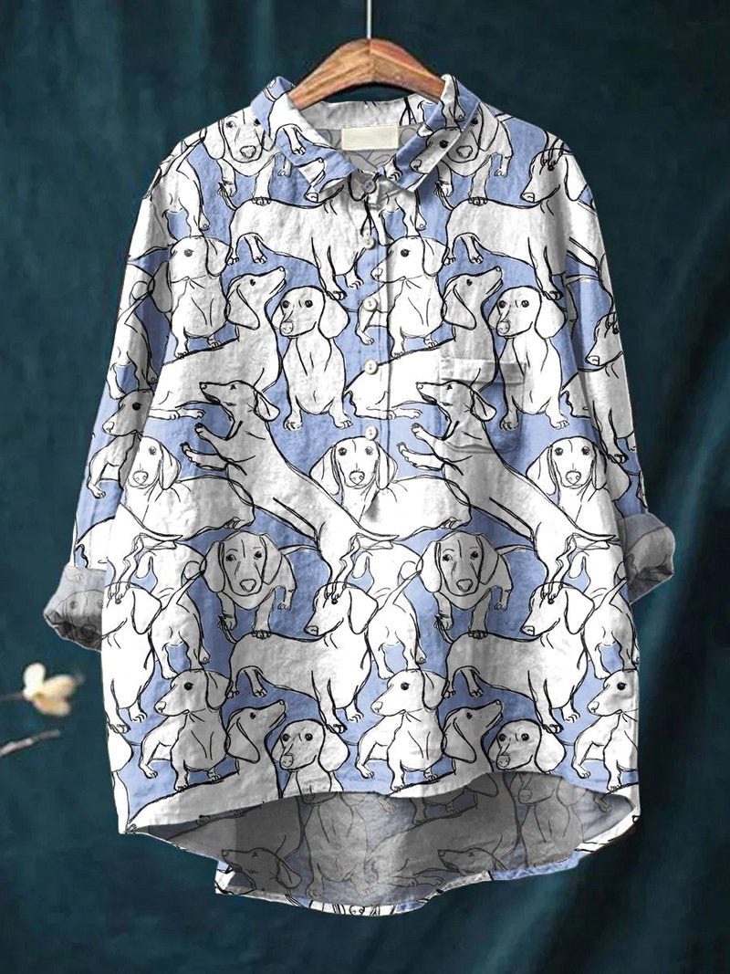 Chemise au style vintage intemporel
