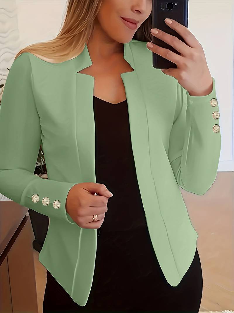 EP | blazer décontracté à manches longues et boutons