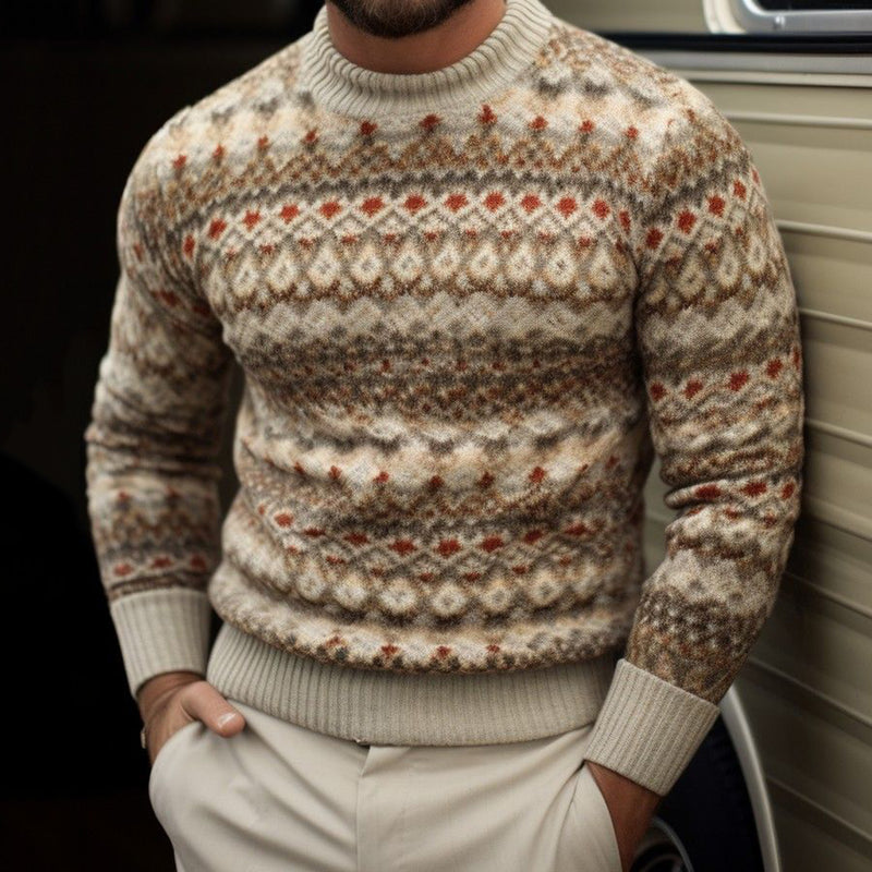 Pull vintage classique