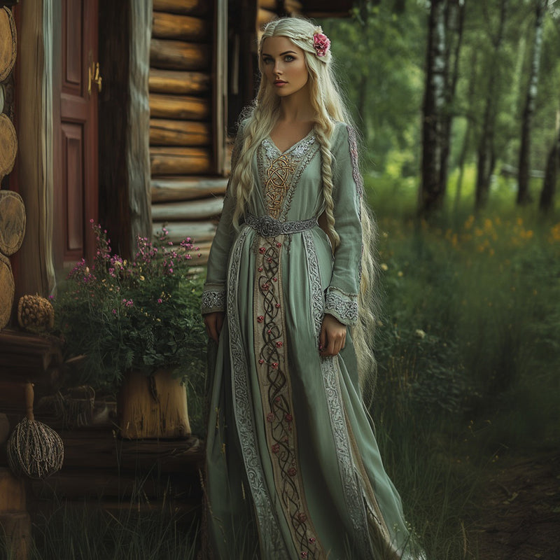 Robe magnifiquement confectionné