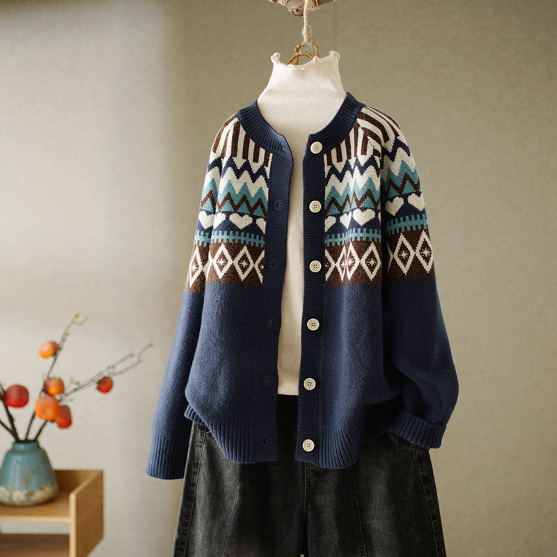 Cardigan magnifiquement confectionné