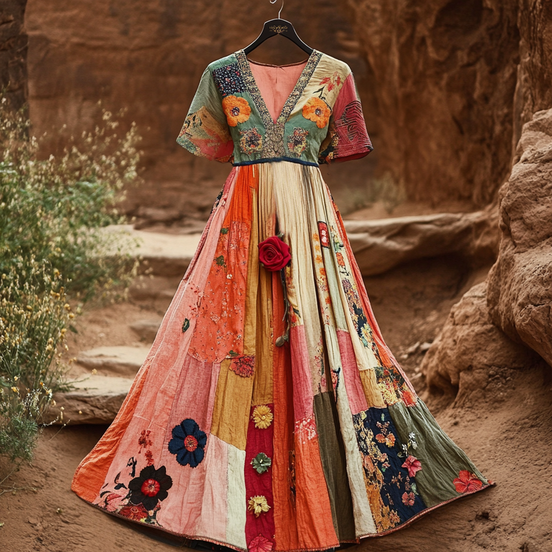 Robe au design élégant