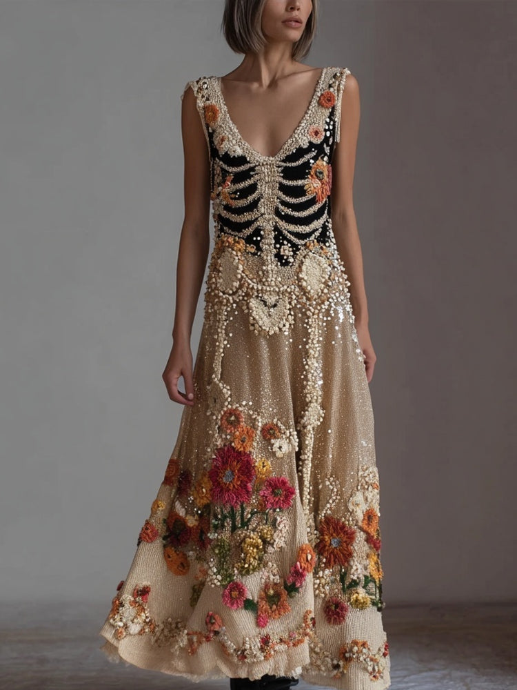 Robe au style vintage intemporel