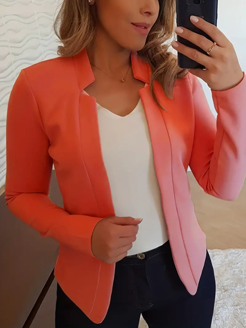 EP | élégant blazer à manches longues pour le printemps