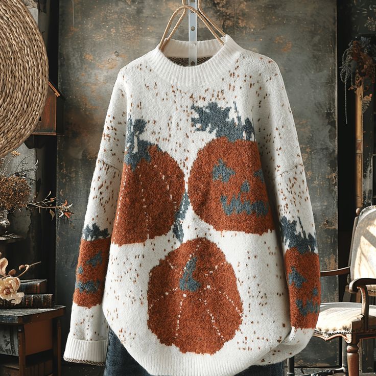 Pull au design réfléchi