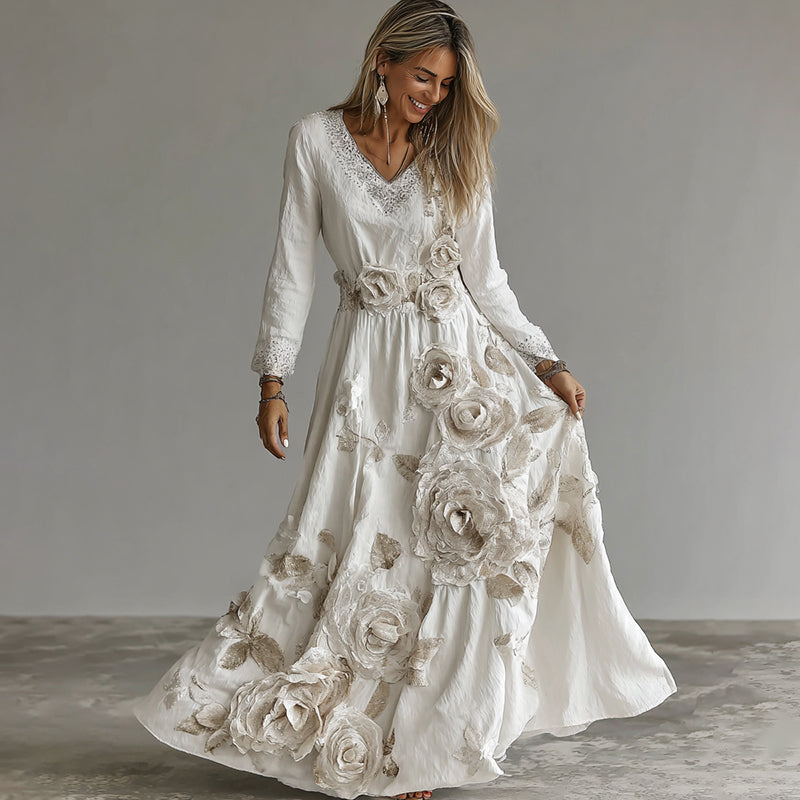 Robe au style vintage intemporel