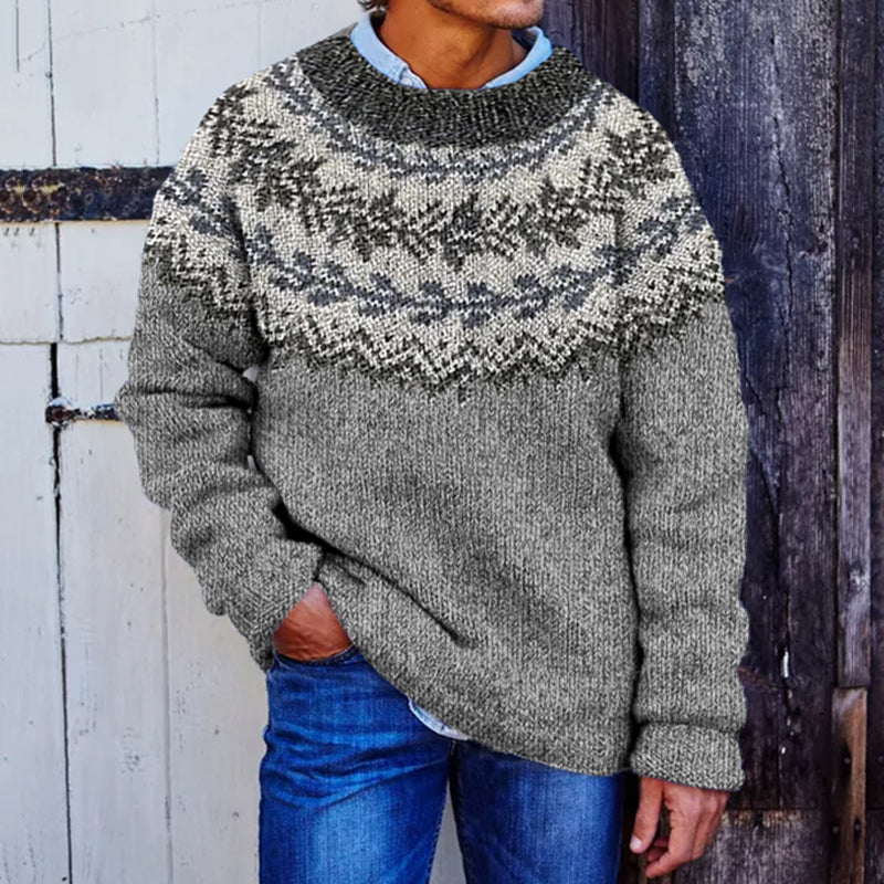 Pull au style vintage intemporel