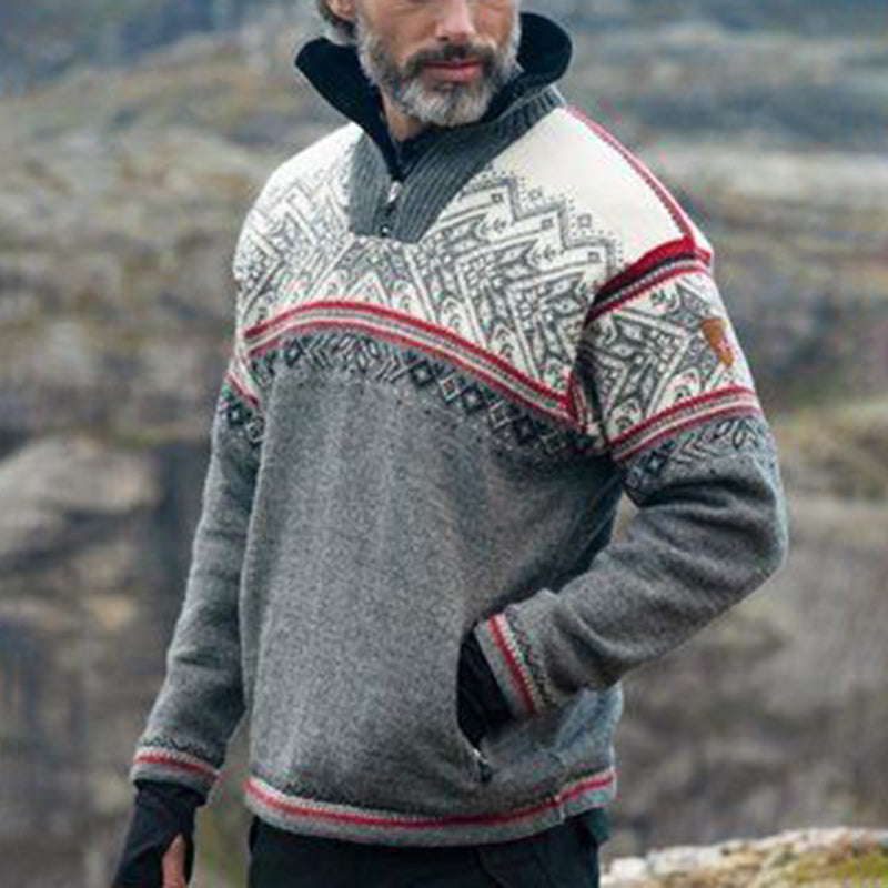 Pull au design classique