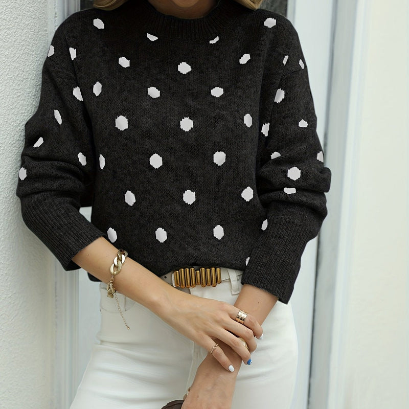 Pull au design réfléchi