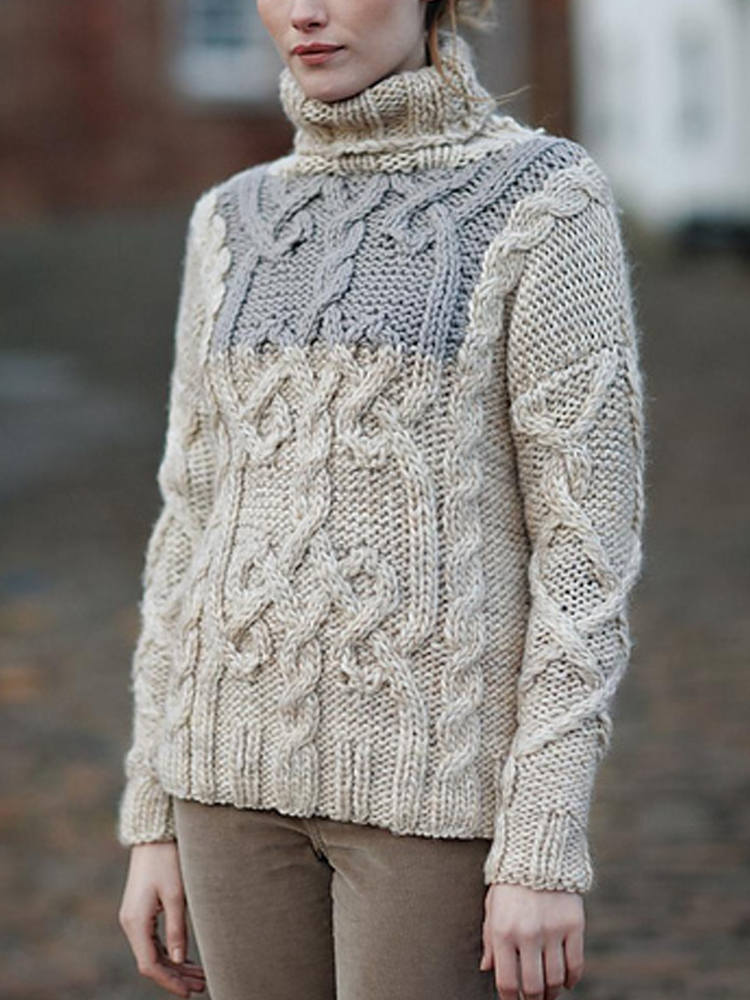 Pull magnifiquement confectionné