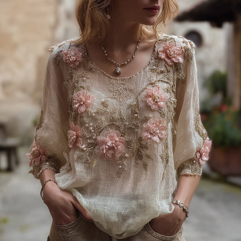 Haut inspiration vintage