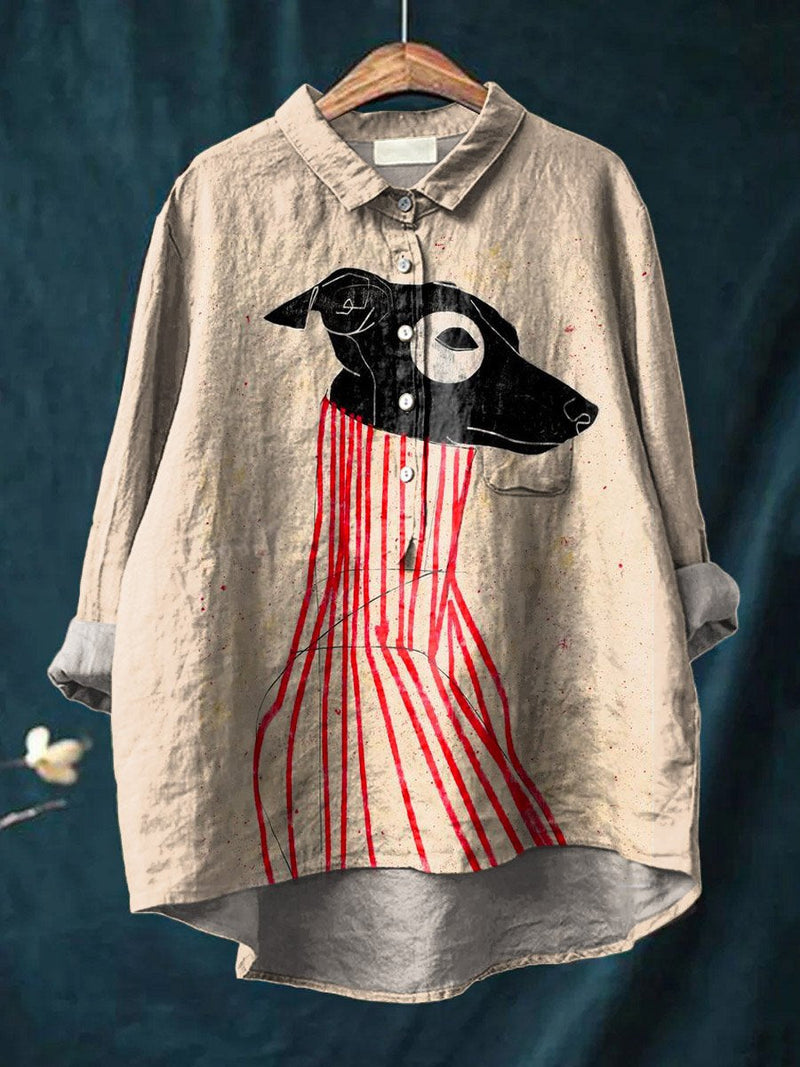 Chemise au style vintage intemporel