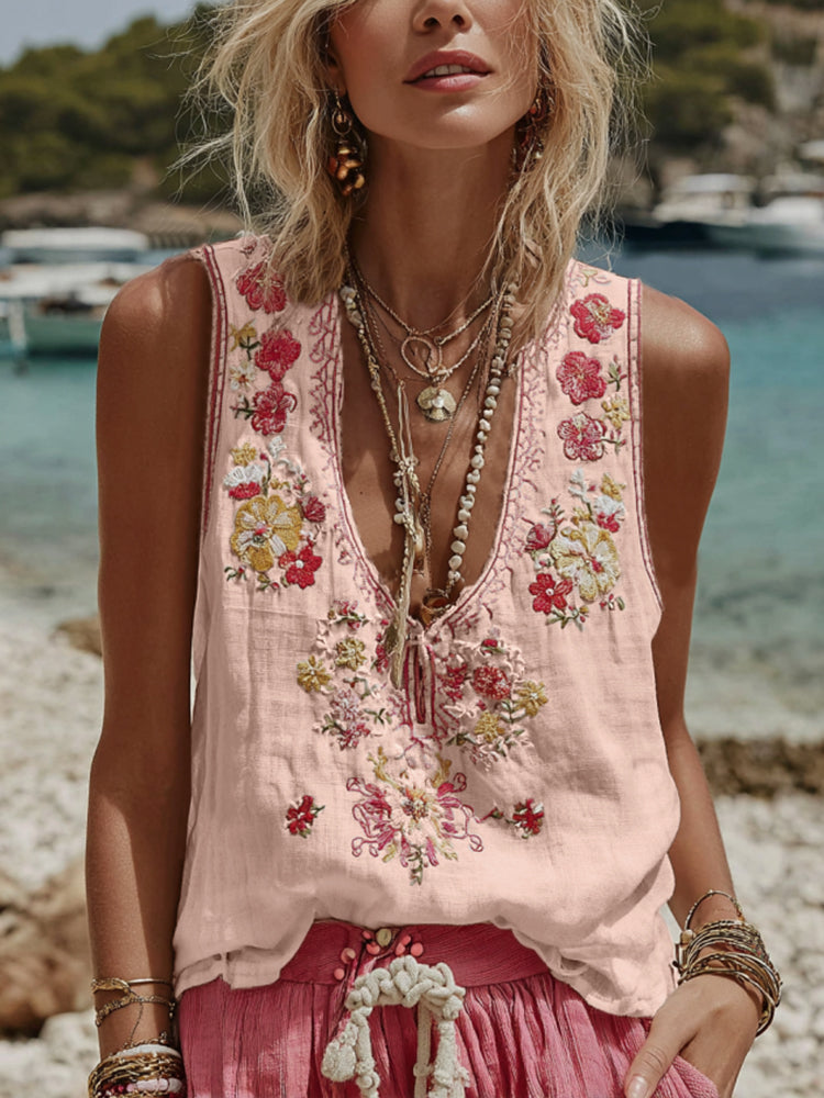 Haut au style vintage intemporel