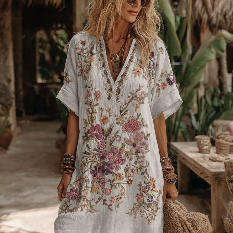 Robe au style vintage intemporel