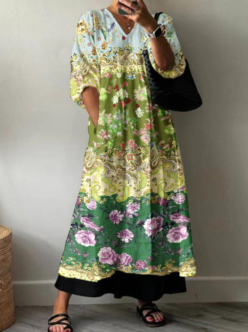 Robe au style vintage intemporel