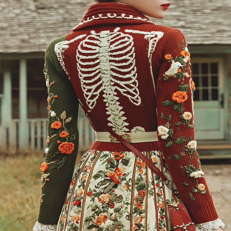 Cardigan au design réfléchi