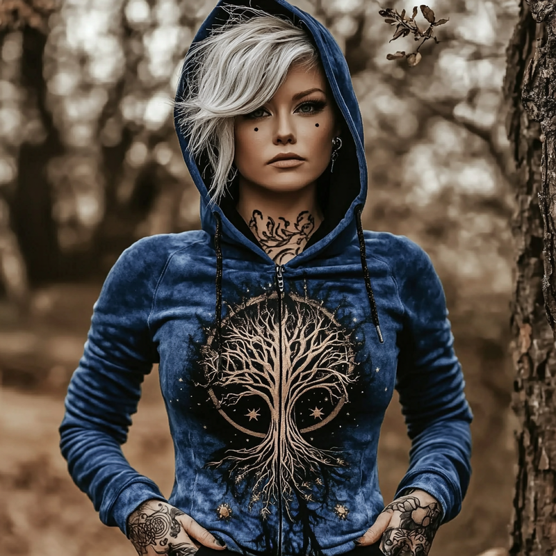 Veste au design réfléchi