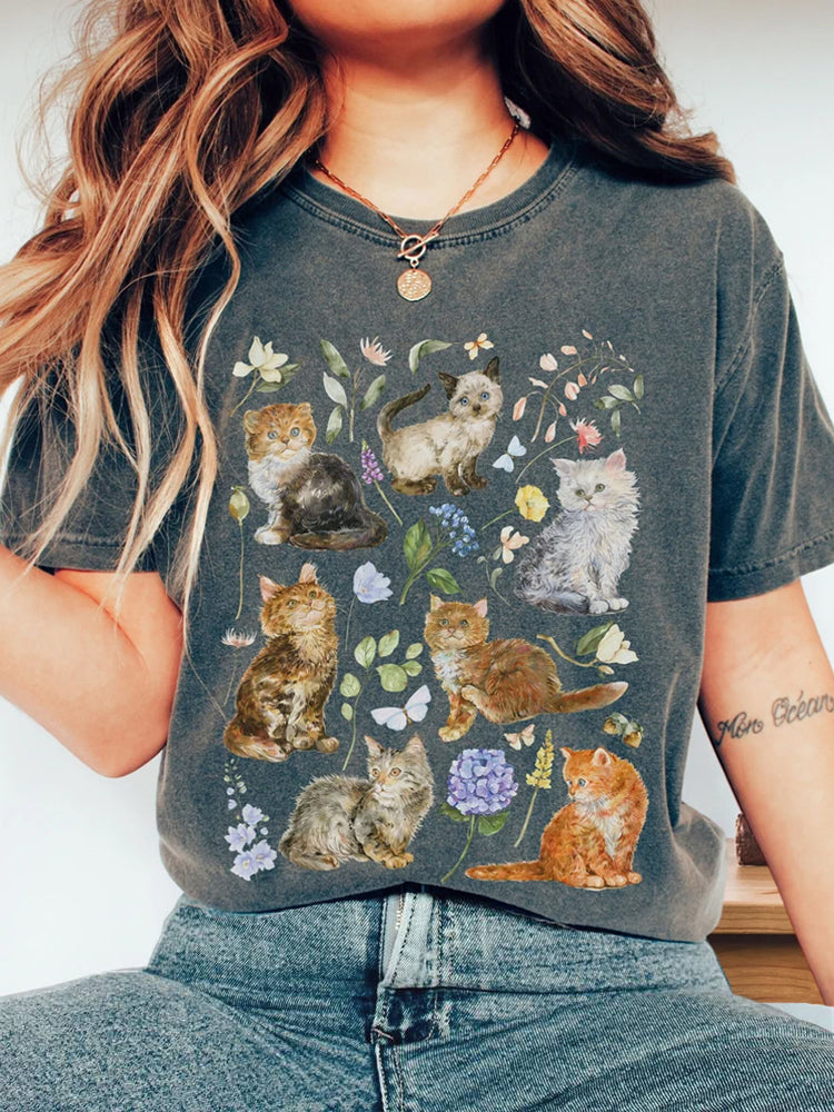 T-Shirt au design réfléchi