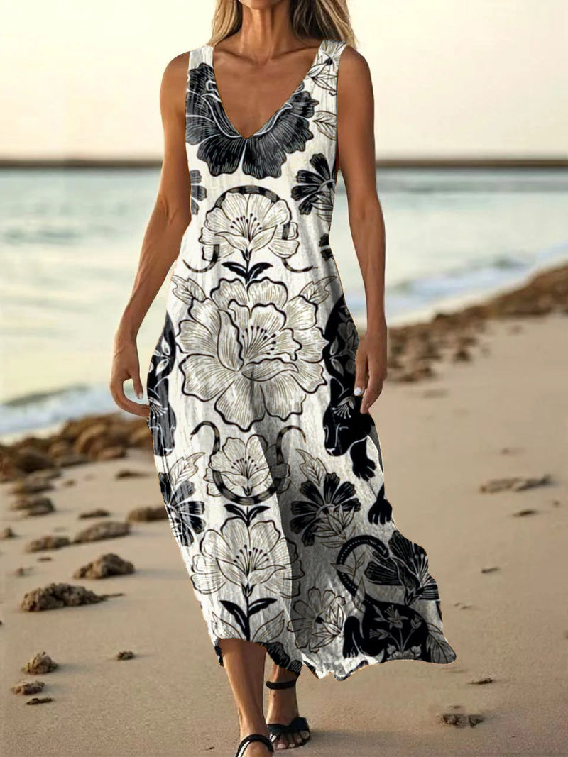Robe au style vintage intemporel