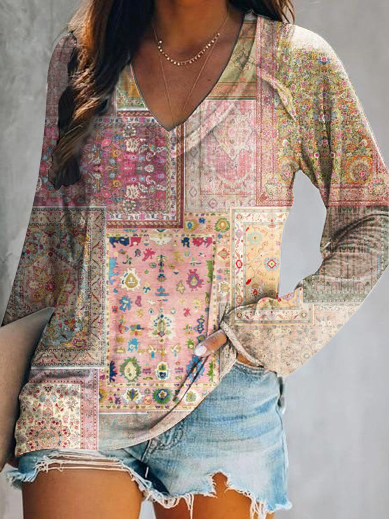 Haut au style vintage intemporel