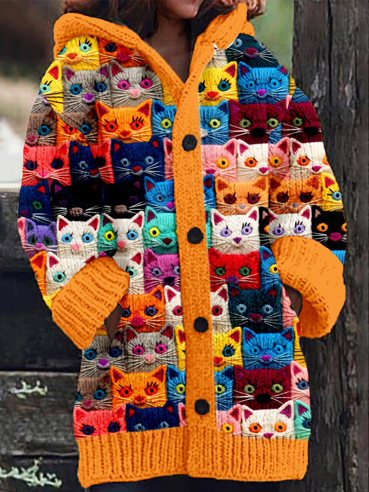 Cardigan au design réfléchi
