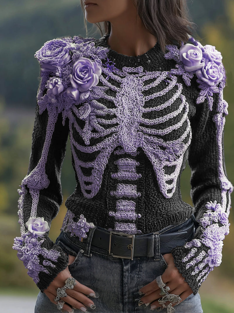 Pull au design réfléchi
