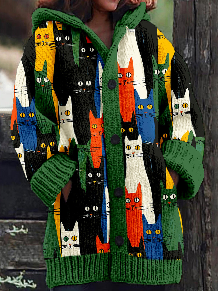 Cardigan au design réfléchi