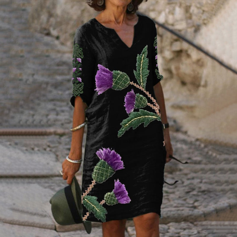 Robe au style vintage intemporel
