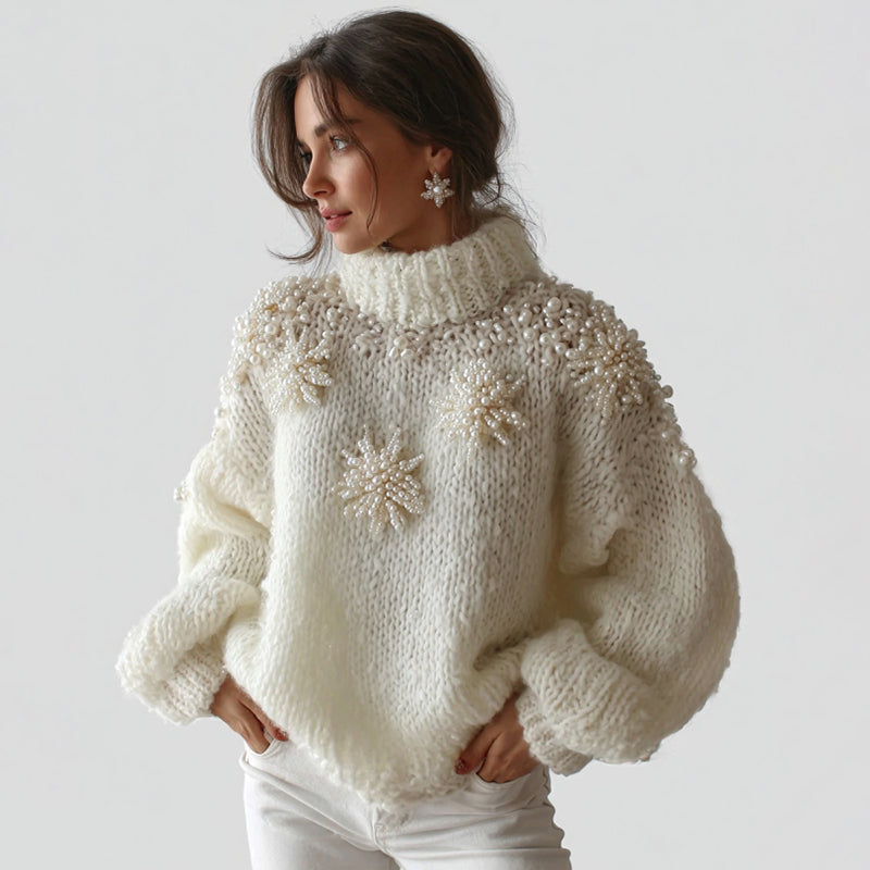Pull au design réfléchi