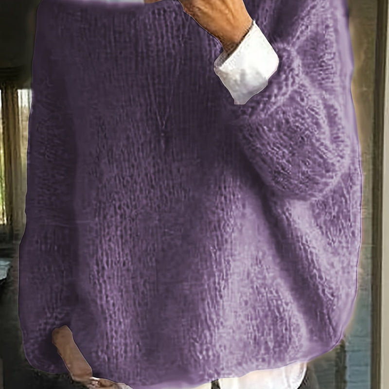 JO | Pull en tricot surdimensionné confortable