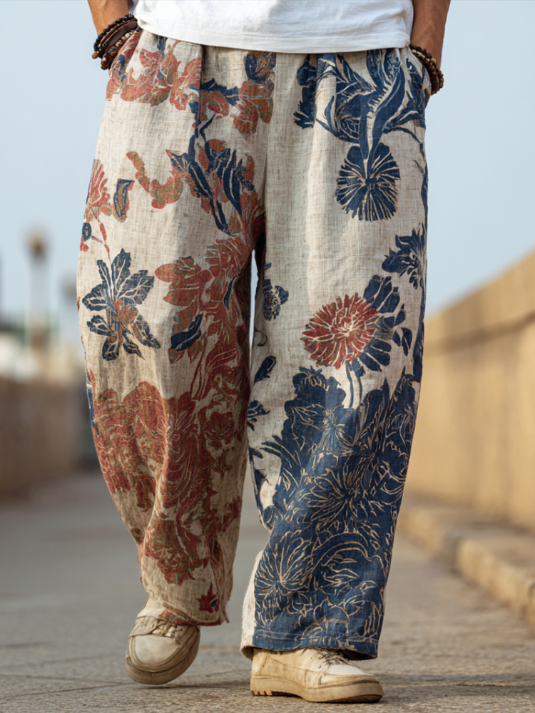 Pantalon au design réfléchi