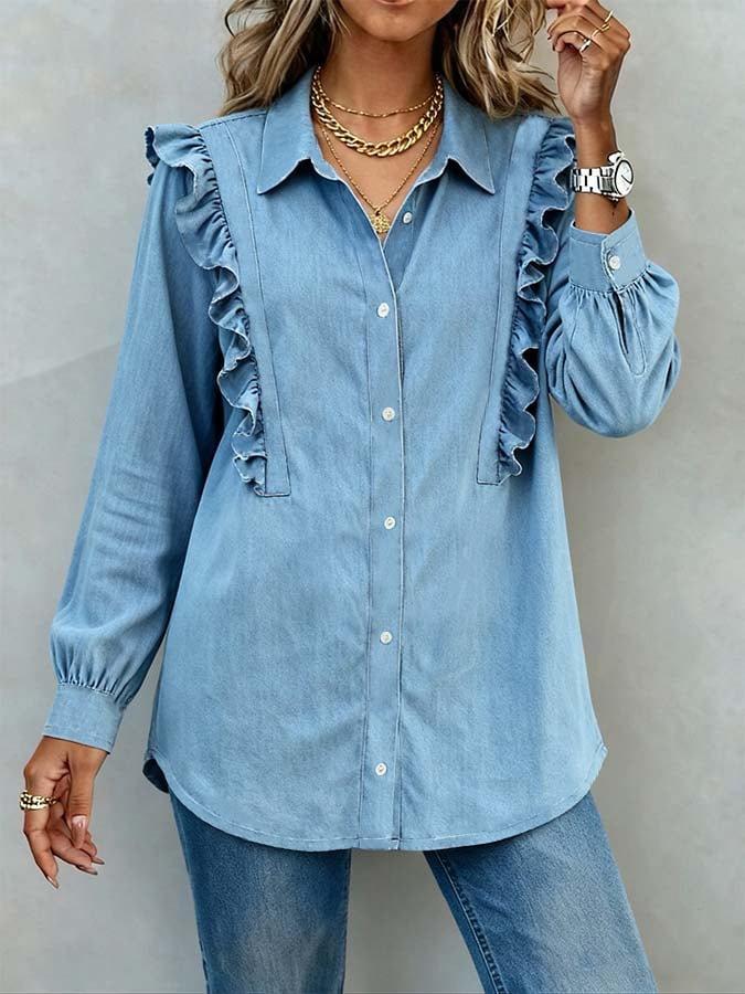 Chemise au design réfléchi