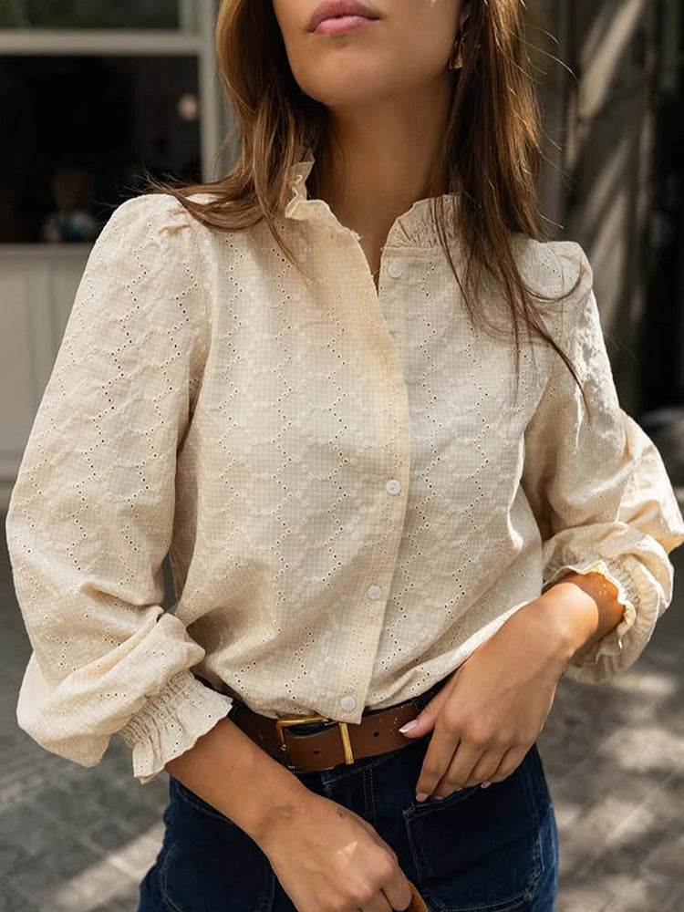 Chemise au design réfléchi