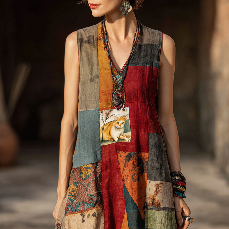 Robe au style vintage intemporel
