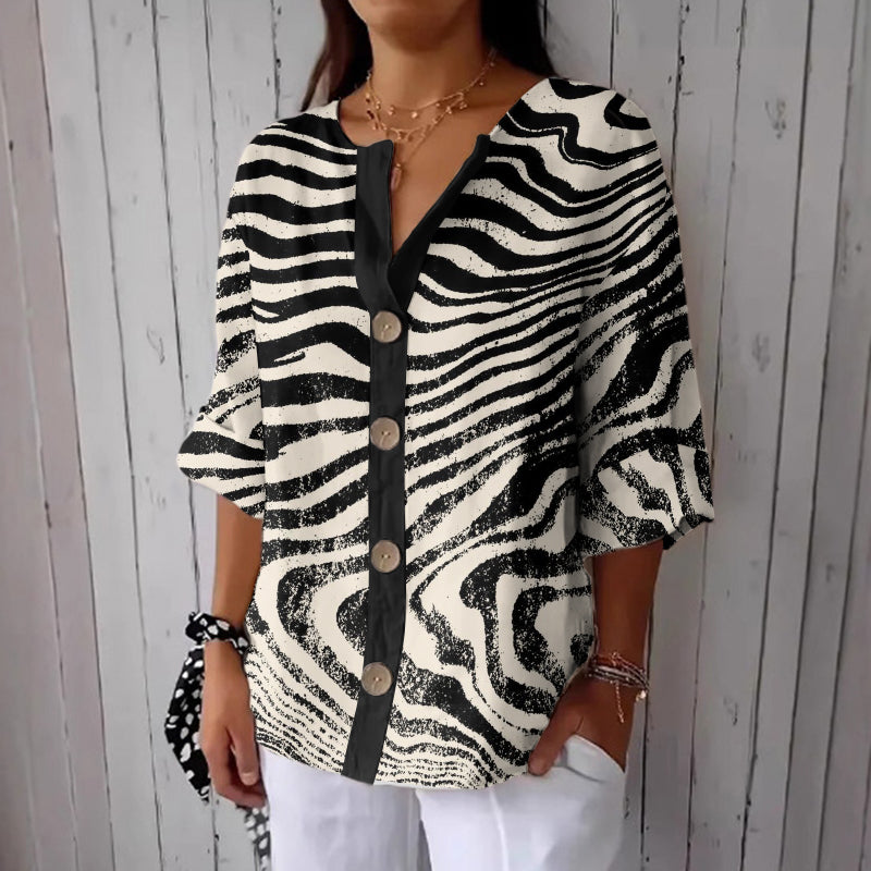 Chemise au style vintage intemporel