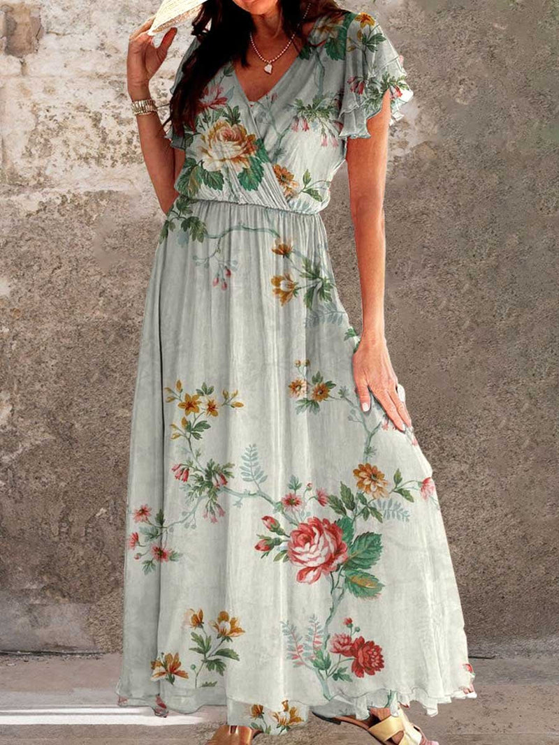 Robe au style vintage intemporel